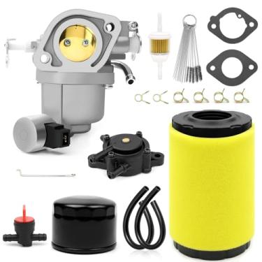 Imagem de Filtro de ar do carburador bomba de combustível filtro de óleo para John Deere Z255 Z315E Z335E Z335M Z345M Z345R Z355E Z355R ZTrak Mower X146R X166 X166R Motores de cortador de grama MIA13043