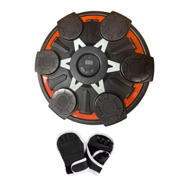 Imagem de menolana Máquina de boxe com luvas, montagem na parede, recarregável, alvo de, máquina de socos para casa, crianças e trabalhadores de escritório.