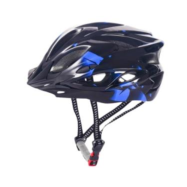 Imagem de Colaxi Capacete de ciclismo adulto para ciclismo de estrada com entradas de ar, alças ajustáveis ​​para homens e mulheres. Ideal para bicicletas de estrada, Azul