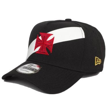 Imagem de Boné Vasco da Gama New Era 940 Aba Curva - Preto + Branco-Unissex