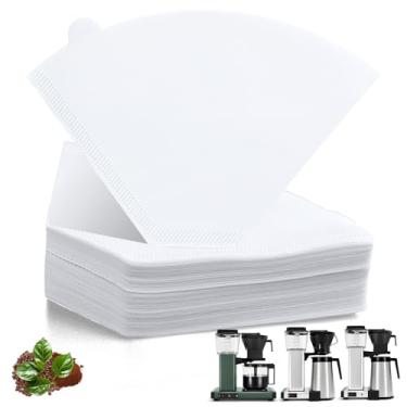 Imagem de Filtros de café nº 4 compatíveis com máquina de café Moccamaster, 100 peças de papel de filtro descartável cone branco para Technivorm Moccamaster 8-10 xícaras KBT KBGV KB