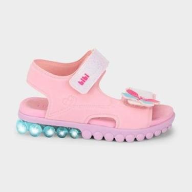 Imagem de Sandália Infantil Bibi Summer Roller Light Rosa-Feminino
