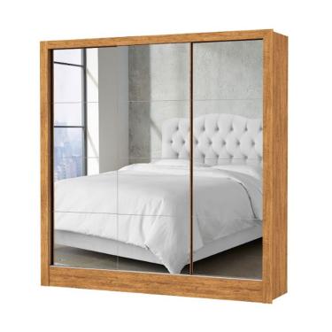 Imagem de Guarda Roupa Santiago 3 Portas Premium Cinamomo - Carioca