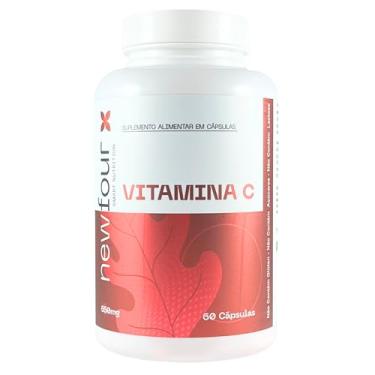 Imagem de Vitamina C 650mg Suplemento Alimentar Vitamina C Cápsulas 60 Cápsulas Uso Diário newfour