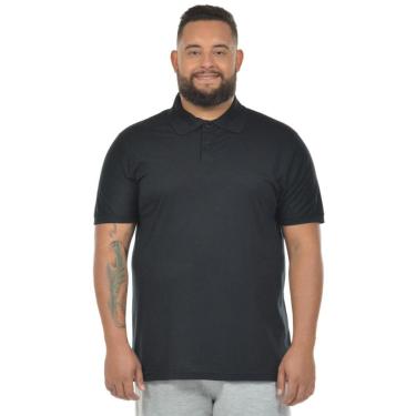 Imagem de Camisa polo masculina fenomenal malha fria plus size(sem elasticidade) Vermelho 46-Unissex