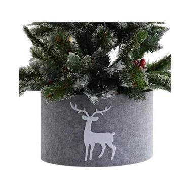 Imagem de Capa Decorativa Para Árvore De Natal, Cobertura Macia Para a Base Da Á