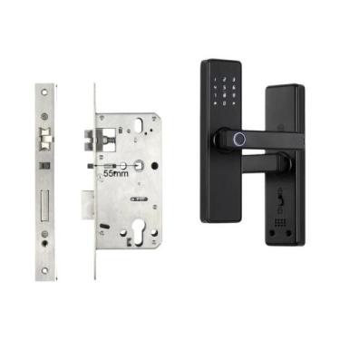 Imagem de Fechadura De Porta Biométrica Com Impressão Digital Em Vários Idiomas,