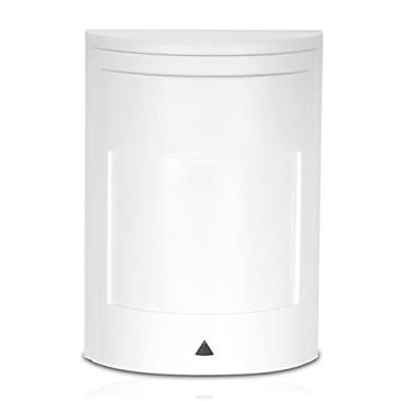 Imagem de Sensor de Movimento Sem Fio Ângulo Largo Passivo para Alarme Segurança contra Intrusos Residencial com Tecnologia Chip SMT - Design EMI RFI Compensação Temperatura Contagem Pulso LED