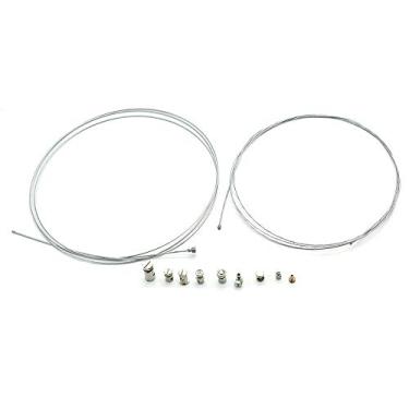 Imagem de Kit de Reparo Cabo Motocicleta Universal Interno Embreagem Acelerador Freio Pacote Nipples