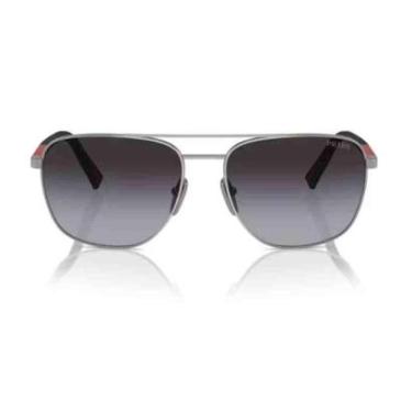 Imagem de Óculos de Sol Prada Cinza Masculino 0PS 54ZS-Masculino