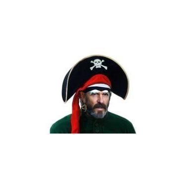 Imagem de Chapéu Pirata com Lenço - Fantasia para Carnaval - Genérico