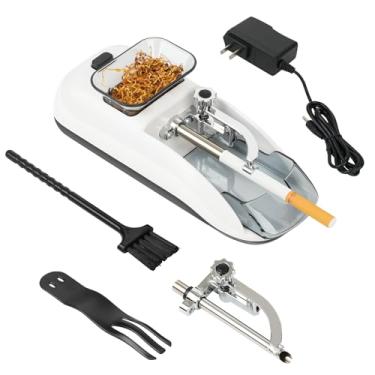 Imagem de Máquina elétrica de enrolar cigarros, máquina injetora de tabaco portátil pode moer com ervas, tabaco, etc. Adequado para tubos de cigarro e papéis de enrolar