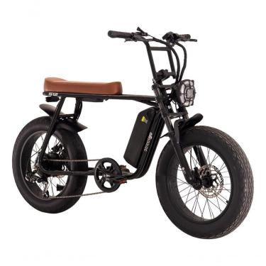 Imagem de Bicicleta Elétrica Oggi Street Go Aro 20 S12 7V 2024 Preto