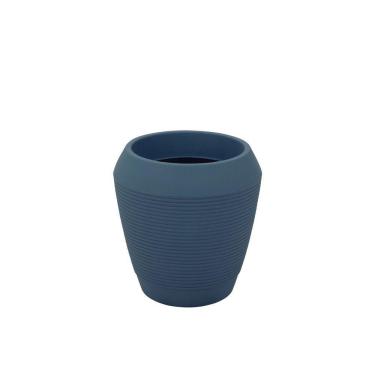 Imagem de Vaso Tramontina Egípcio Polietileno Azul Turquesa 45cm Tramontina