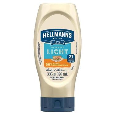 Imagem de Maionese Hellmann's Light Squeeze 335g - Hellmanns