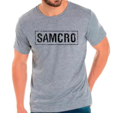 Imagem de Camiseta samcro sons of anarchy camisa masculina lançamento - DESIGN C