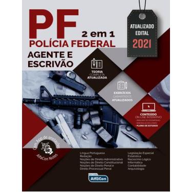 Imagem de Livro - Polícia Federal - Agente e Escrivão - Edital 2021