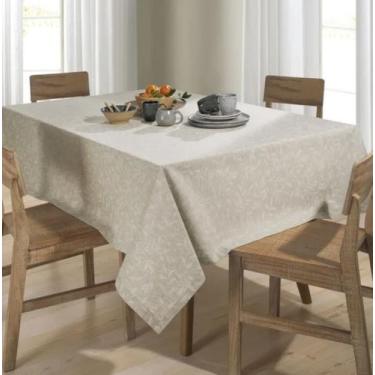 Imagem de Toalha de Mesa Retangular Clean Linhares Pauline 8 lugares Dohler