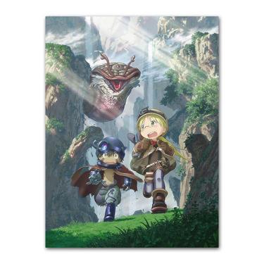 Imagem de Pintura de pôster feita em papel anime de 40x60cm