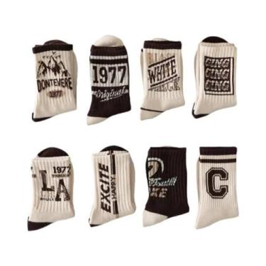 Imagem de Meias Térmicas Unissex De Cano Médio Com Laço De Terry, Quentes Para O