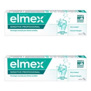 Imagem de Creme Dental Elmex Sensitive Professional 75g Kit C/2