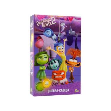 Imagem de Quebra-Cabeça Divertidamente 2 100 Peças Puzzle Infantil - Toyster - T