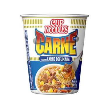 Imagem de Macarrão Instantâneo Cup Noodles Carne Defumada - 69g