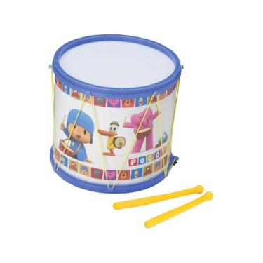 Imagem de Tambor Infantil Pocoyo 3 Peças - Cardoso Toys