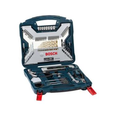 Imagem de Kit De Ferramentas Estojo Bosch 103 Peças X-line X103tin Nf, 103