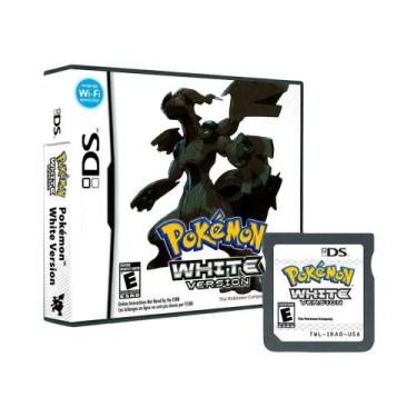 Imagem de Cartão Pokémon Preto E Branco Combinado Com Caixa Cassete Para DS NDS 