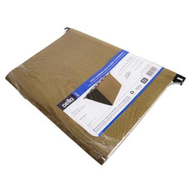 Imagem de Pasta suspensa sanfonada kraft 12 divisoes - dello