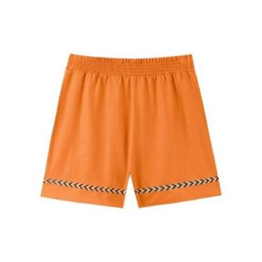 Imagem de Shorts De Cintura Alta Com Bordados E Linho-Feminino