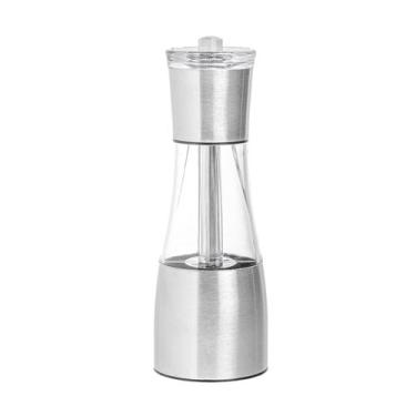Imagem de Moedor 2 em 1 sal e pimenta em acrilico e Inox Ergonomico -L Hermitage
