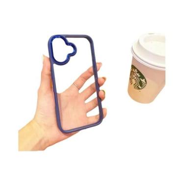 Imagem de Capa De Acrílico Transparente À Prova De Choque Para iPhone 16 15 14 1