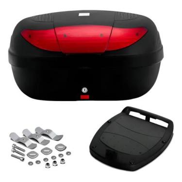 Imagem de Baú 45 Litros Moto Bauleto Pro Tork Base Fixação Universal