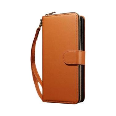 Imagem de Capa Carteira Transversal De Couro Para Samsung Galaxy Série a A56 A36