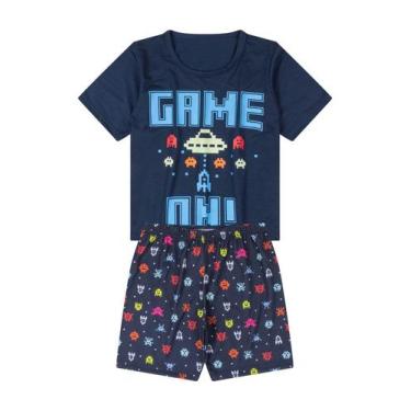 Imagem de Pijama Infantil Menino Marinho -Alemara, 3