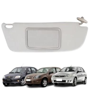 Imagem de Quebra Sol com Espelho do Corsa Classic/Celta/Prisma -Lado Direito - N