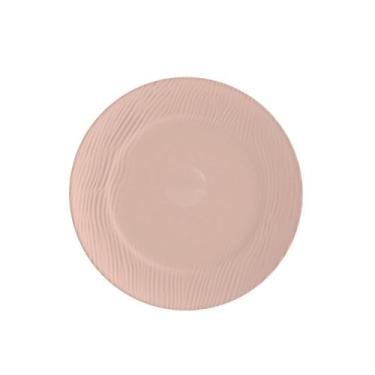 Imagem de Prato Raso 27,6 cm Relevo Dunas Creme Germer Porcelanas
