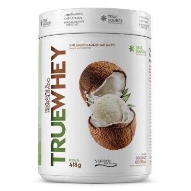 Imagem de True Whey Protein Isolado Coconut Ice 418g - True Source-Unissex