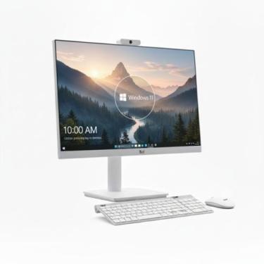 Imagem de All In One Computador Intel I7 16gb Ssd512gb Tela 23,8 Full HD PC Comp