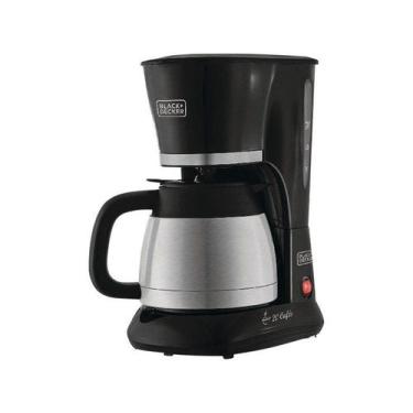 Imagem de Cafeteira Inox Elétrica 25 Xícaras Black&decker 127v Filtro Cor Preto,