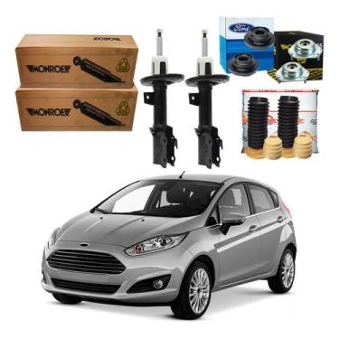 Imagem de Kit Amortecedor Dianteiro New Fiesta Sedan 1.5 1.6 2014 A 2017 - Monro