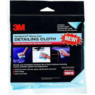 Imagem de Pano Flanela de Microfibra 3M Automotivo 32 X 36CM ULTRA Performance