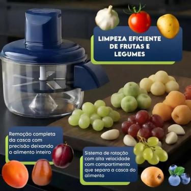 Imagem de Descascador Elétrico Legumes E Frutas Prático E Leve, Bivolt