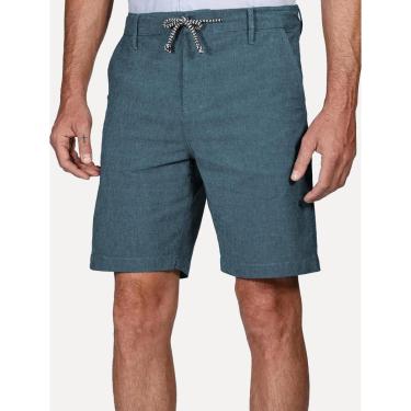 Imagem de Bermuda Aramis Chino Cotton Sarja Cadarço Azul Mescla-Masculino