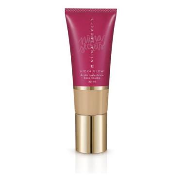 Imagem de Base Líquida Niina Secrets Hidra Glow Cor 10 30ml Tom Claro - Eudora