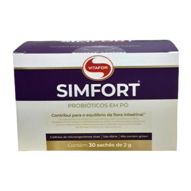 Imagem de Probióticos Simfort Vitafor 30 Sachês De 2g