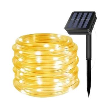 Imagem de Luzes De Cordão Solar 300LED À Prova d'Água Para Decoração De Jardim, 