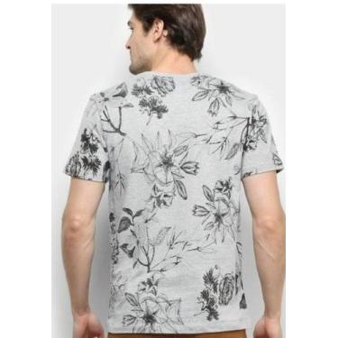 Imagem de Camiseta Silhouete Full Mescla claro 98% algodão 2% poliester - GREENI